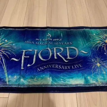 Mrs. GREEN APPLE 10주년 기념 타월