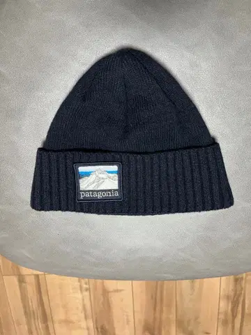 patagonia 네이비 니트 모자