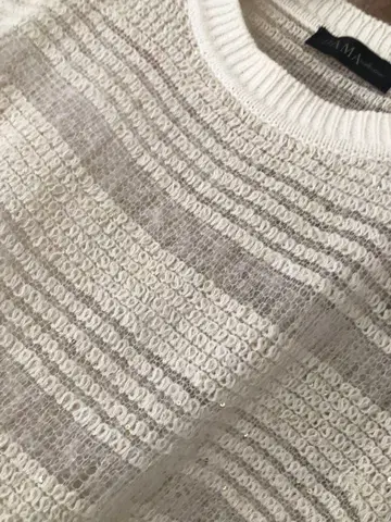 디노스 더마 컬렉션 라메 믹스 실크 니트