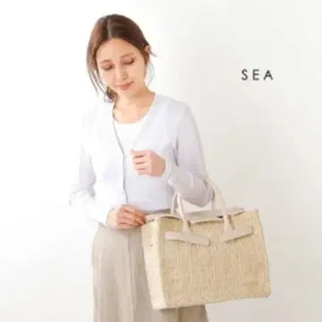 [ 12/16까지 한정 가격! ] SEA 바스켓 버킨 M 사이즈 에크루