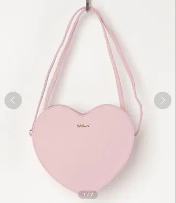 Heart 숄더 BAG MILK 밀크