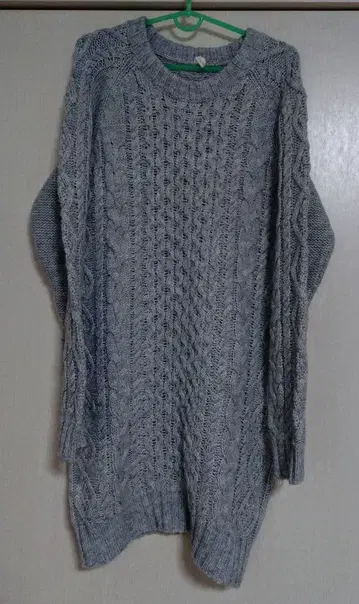 Ungrid 케이블 롱 니트 긴팔 스웨터