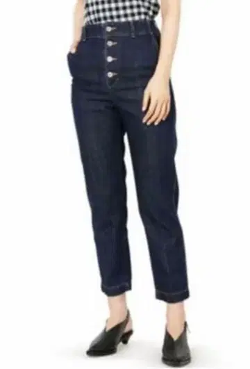 LE CIEL BLEU 르쉘블루 하이웨스트 데님 팬츠 34