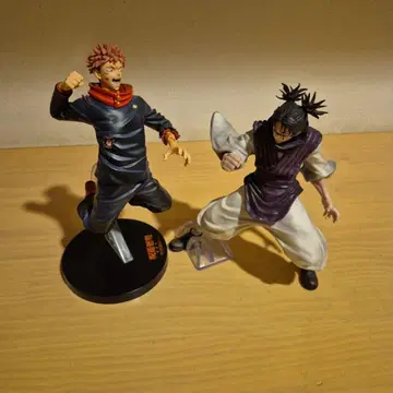 주술회전 이타도리 유우지 쵸소우 피규어 2체 세트 박스 없음