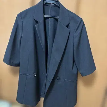 [거의 미사용] PLST 테일러드 자켓 S 블랙