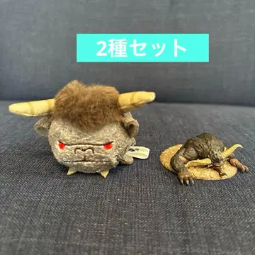 몬스터 헌터 포획 대장 3 가챠가챠 캡콜롱 라잔 2종 세트