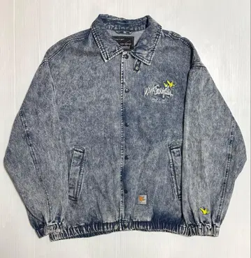 Mark Gonzales 자수 데님 자켓