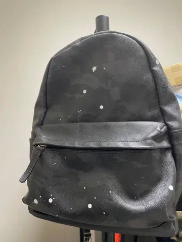 블랙 카모플라쥬 백팩
