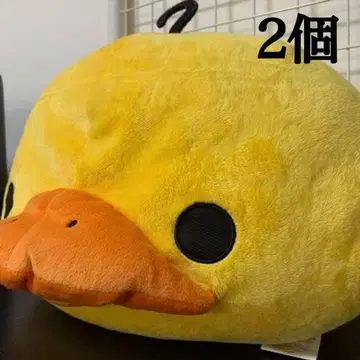 오리 얼굴 봉제 인형 2세트