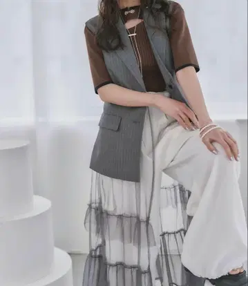 HARE 2WAY 베스트 원피스