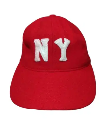 ebbets field 빨간색 NY 야구 모자 에베츠필드