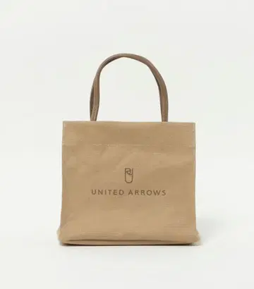 UNITED ARROWS 토트백 베이지 그레이 s