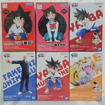 진 사무라이전 YAIBA 야이바 피규어 6개 세트