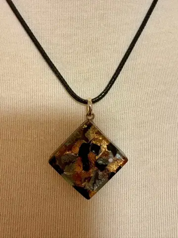 [이탈리아제] 여성용 목걸이 유리