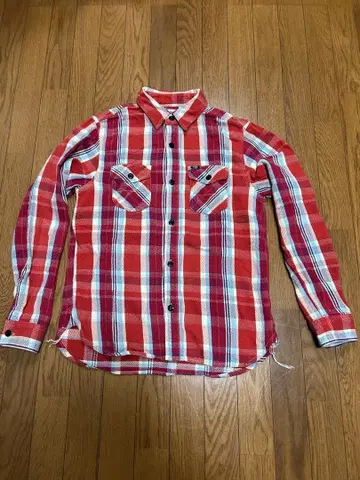 The Highest End 체크 무늬 플란넬 셔츠 L 사이즈