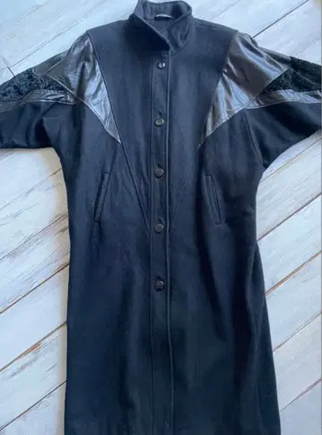 vintage MADE IN ROMANIA 스탠드 카라 코트 빈티지