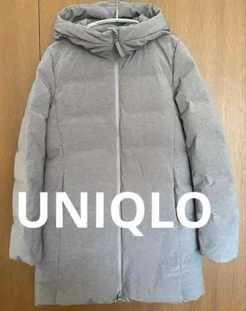 UNIQLO 유니클로 심리스 다운 코트 M
