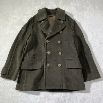 컨디션 최상 글렌펠 피 코트 [ 34 ] 80s 90s 그린 택 영국제