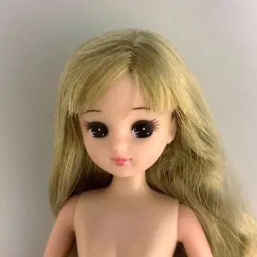 리카짱 인형 본체 금발 장발