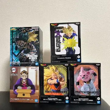 점프 작품 드래곤볼 귀멸의 칼날 히로아카 5점 묶음 판매