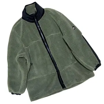 새상품 Yeti 이예티 오버 사이즈 보아 자켓 플리스 블루종