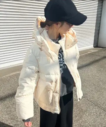 SLOBE IENA 크롭 다운 블루종