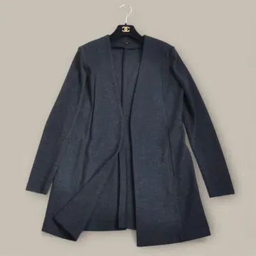 ICB 롱 가디건 니트 자켓 차콜