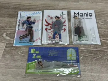 미개봉 새상품 아베 료헤이 아크릴 스탠드 4개 세트