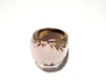 스와로브스키 닐바나 반지 로즈 골드