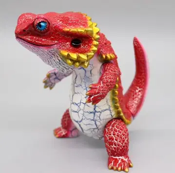 FUTOAGON 페인터넷 후토아고히게도마뱀 레드크랙