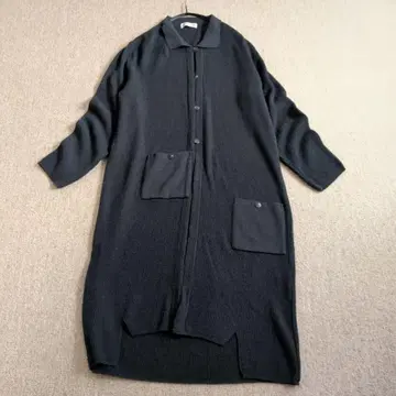 센소유니코 모스그린 롱 가디건