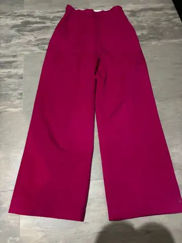 SNIDEL 와이드 팬츠 핑크