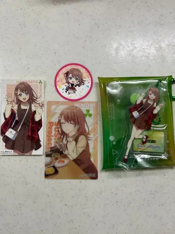 스시로 콜라보 멀티 파우치, 카드, 스티커 피크 미노리