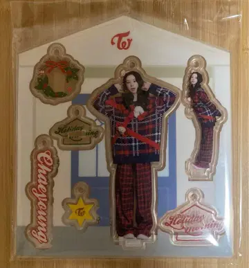 twice 채영 아크릴 스탠드 키링 팝업 스토어