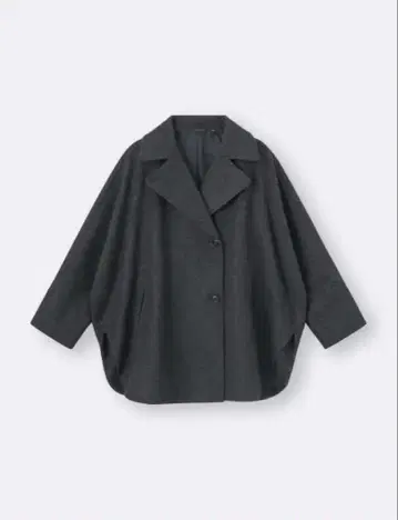 코지 멜톤 케이프 코트