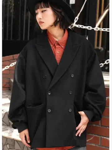 피크 테일러 울 자켓