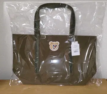 러브러리 바이 페이러 올드 테디 토트백 다크 그린