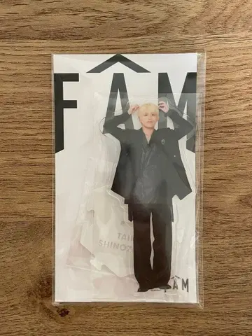 timelesz 시노즈카 다이키 FAM 아크릴 스탠드