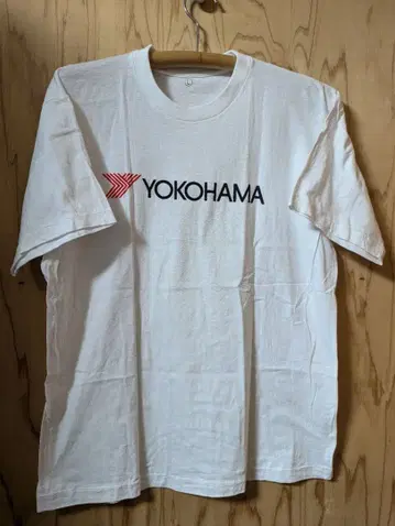 90년대 당시물 YOKOHAMA 화이트 T셔츠 L사이즈