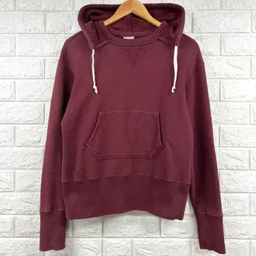 champion 런택 후가공 후드티 일본 사라 리 복각 크림슨 L