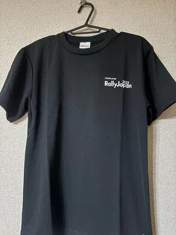 랠리 재팬 2023 티셔츠 블랙