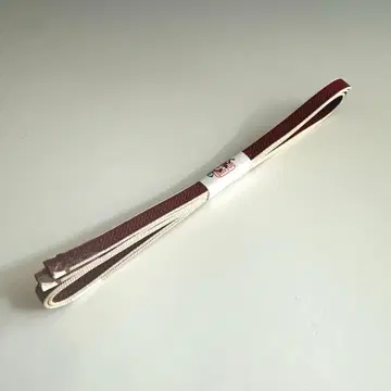 미사용 새상품 오샤레 홍매 삼분끈 크림슨