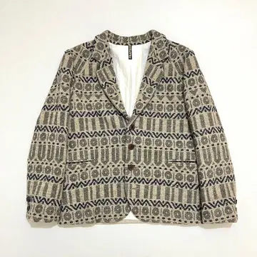 FRAPBOIS 플라보아 에스닉 자카드 테일러드 자켓