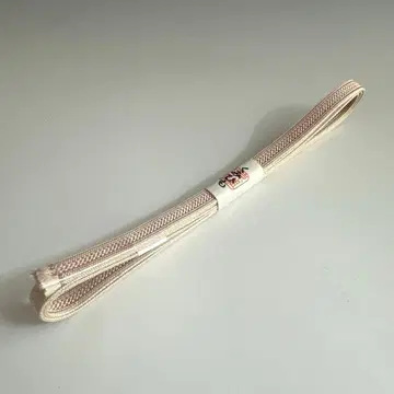 미사용 새상품 세련된 붉은 매실 삼분 끈 살몬 핑크