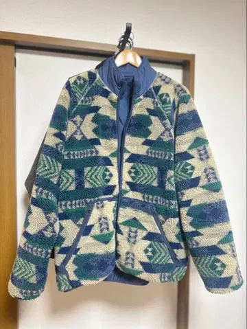 Beams+ 플리스 자켓 리버서블