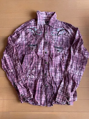 ''In The Attic'' L/S Gimmick Check Shirt