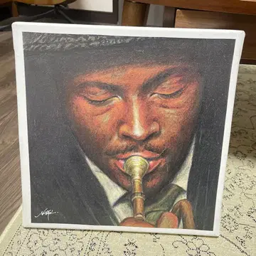 트럼펫 연주자 아트 패널