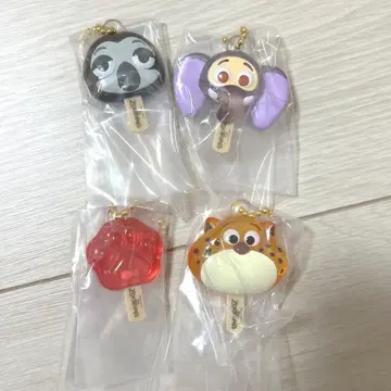 익명 배송 주토피아 4종 세트 아이스 캔디 참 가챠 한정판 인기