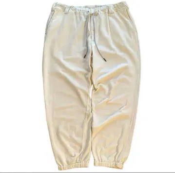 TightBOOTH 스웨트 팬츠 XL 크림색