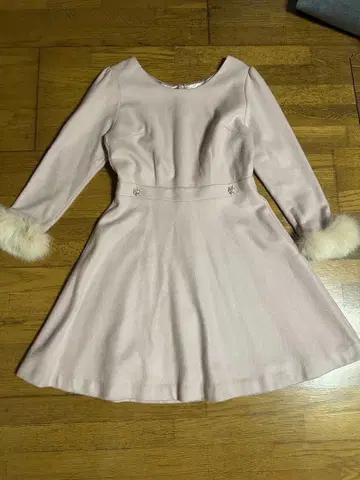 MISCH MASCH 미슈마슈 핑크 A라인 원피스 M 사이즈